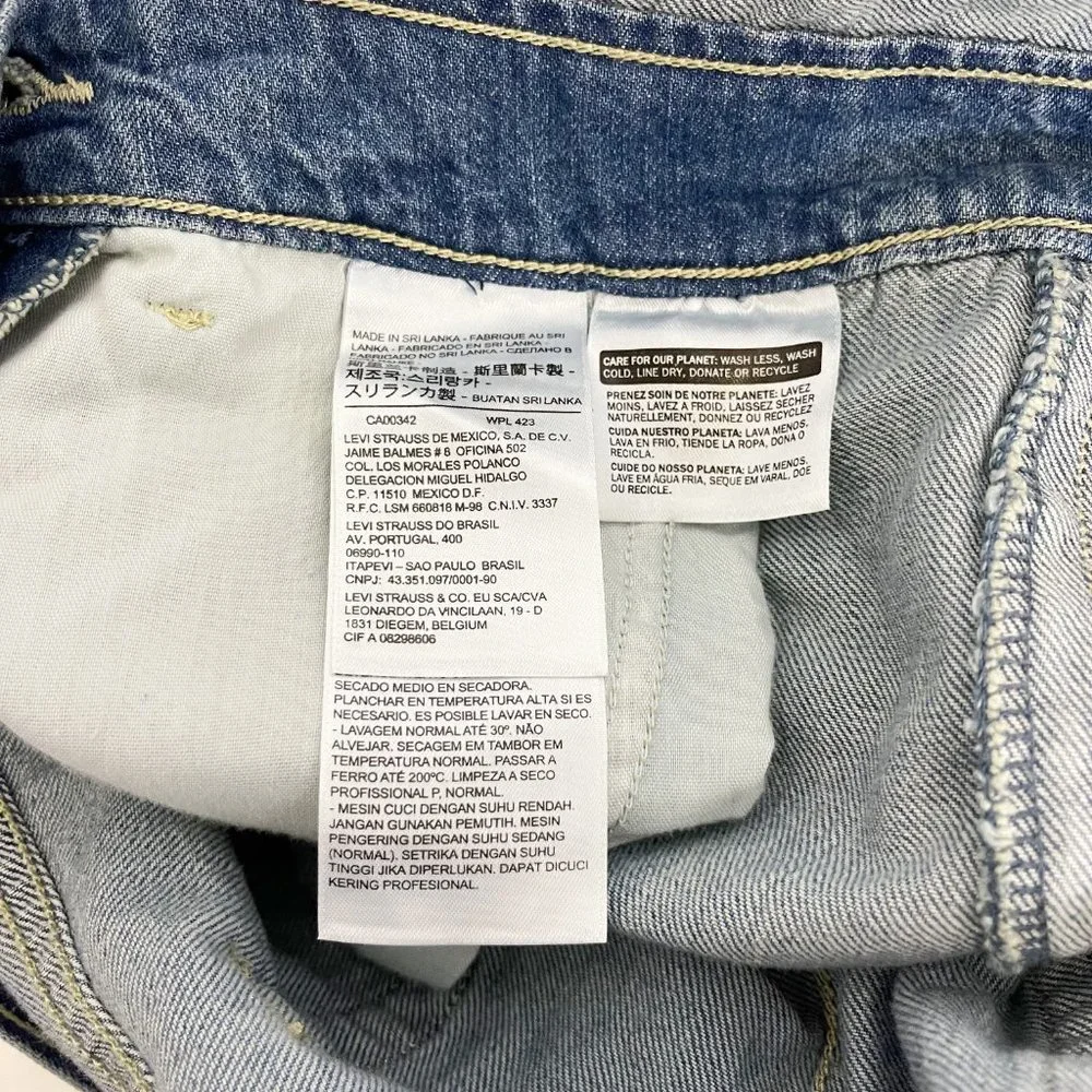 LEVI'S Denim Overalls - Size L - Picture 12 of 14